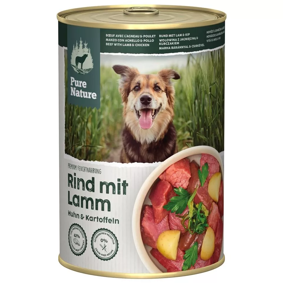 Adult Rind mit Lamm